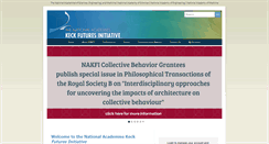 Desktop Screenshot of keckfutures.org